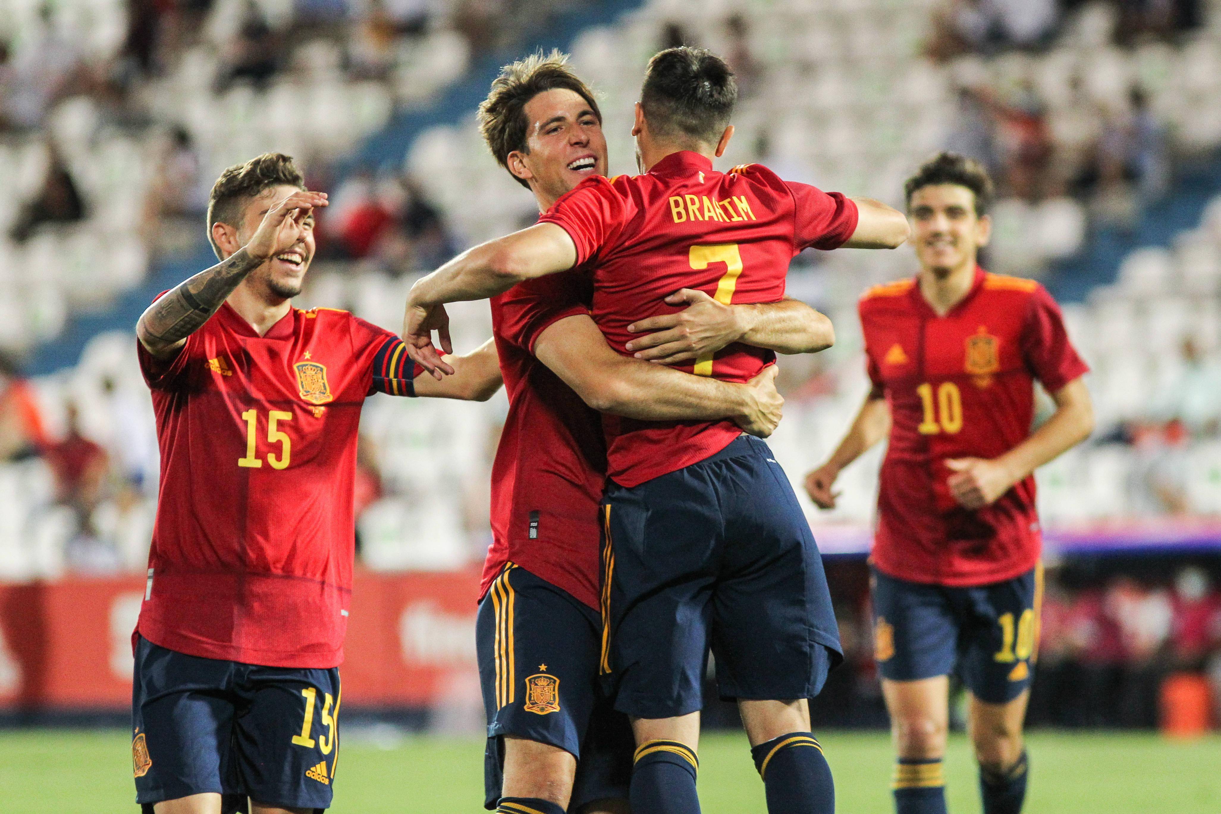 斯洛文尼亚队在场上大获全胜